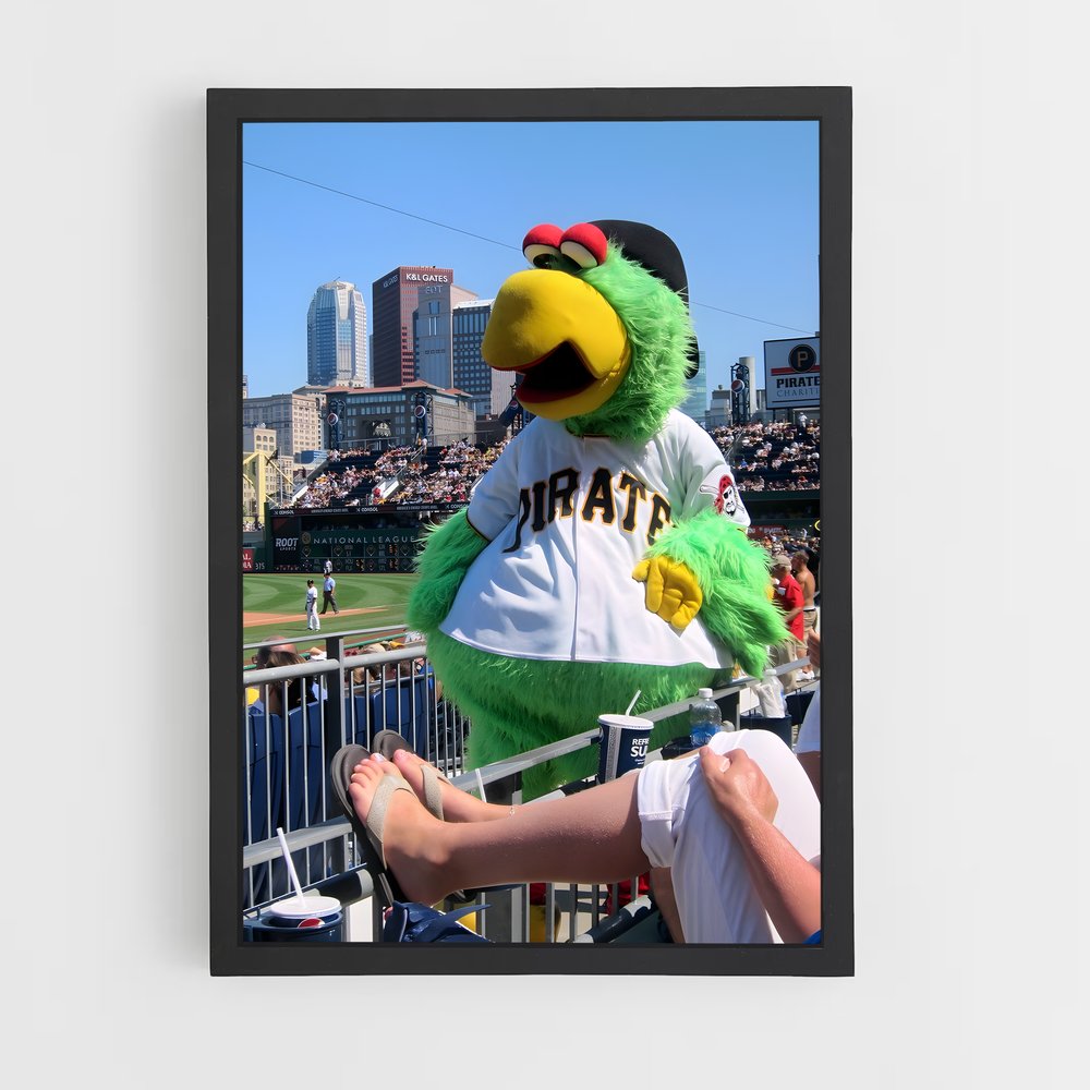 Poster Birdman des Pirates – affiche Baseball (vue 2)
